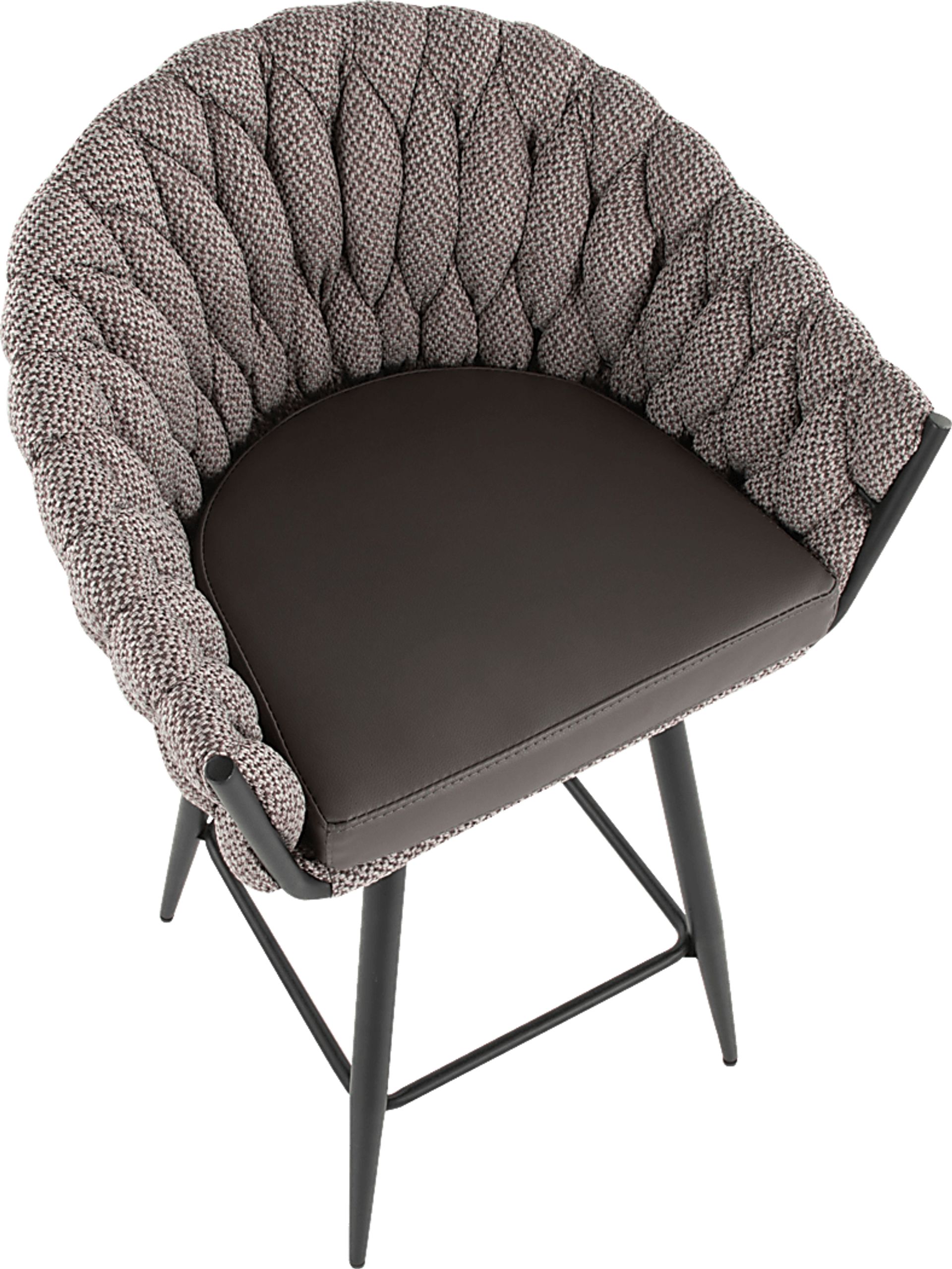Portola Gem Gray Counter Height Stool, Set of 2 - Image 7