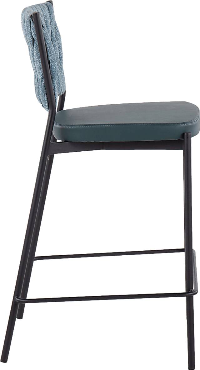 Portola Gem Green Counter Height Stool, Set of 2 - Thumbnail - Image 3
