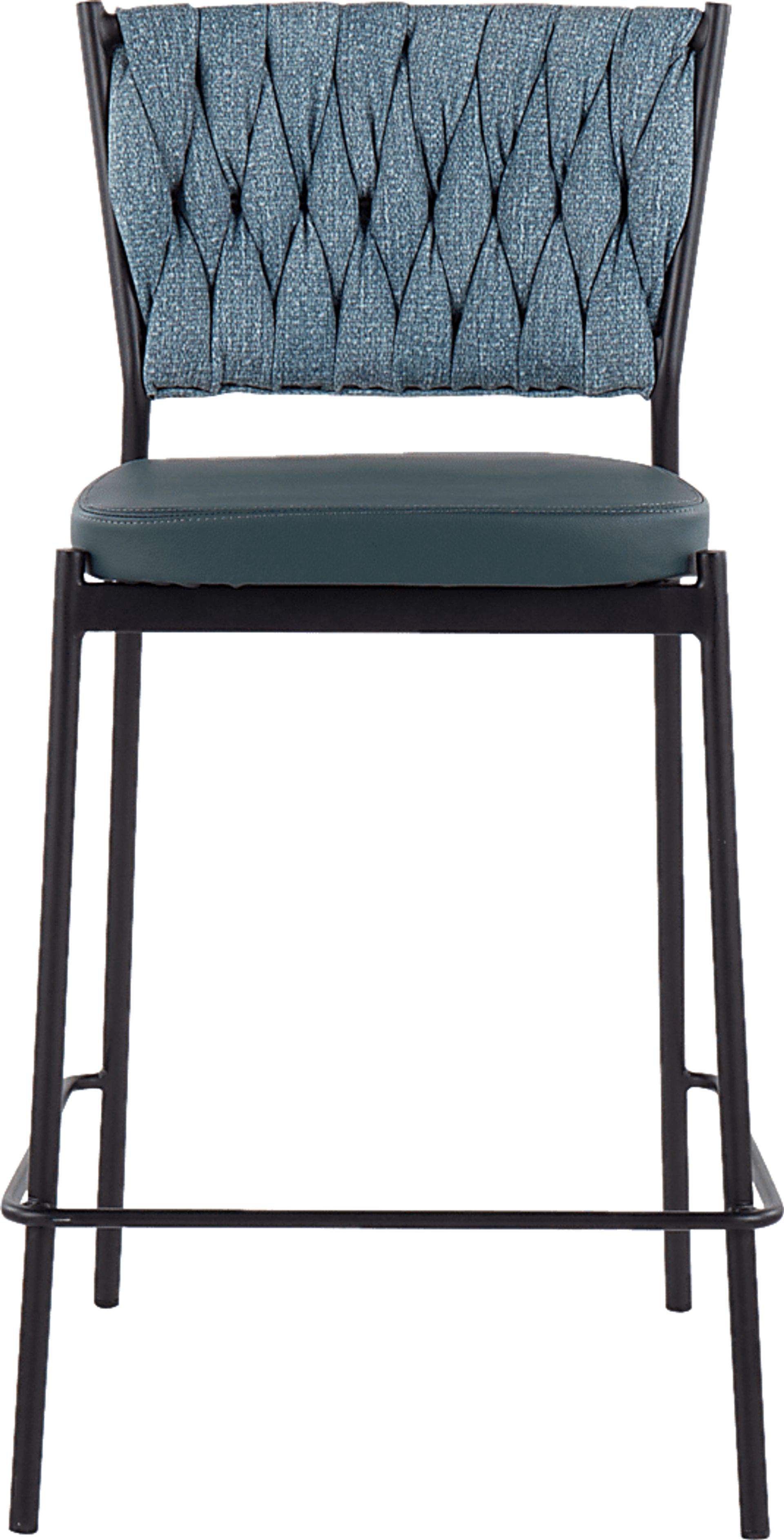 Portola Gem Green Counter Height Stool, Set of 2 - Image 6