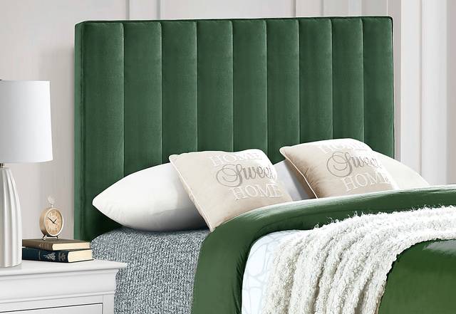 Portrush Green Full/Queen Headboard - Thumbnail - Image 6