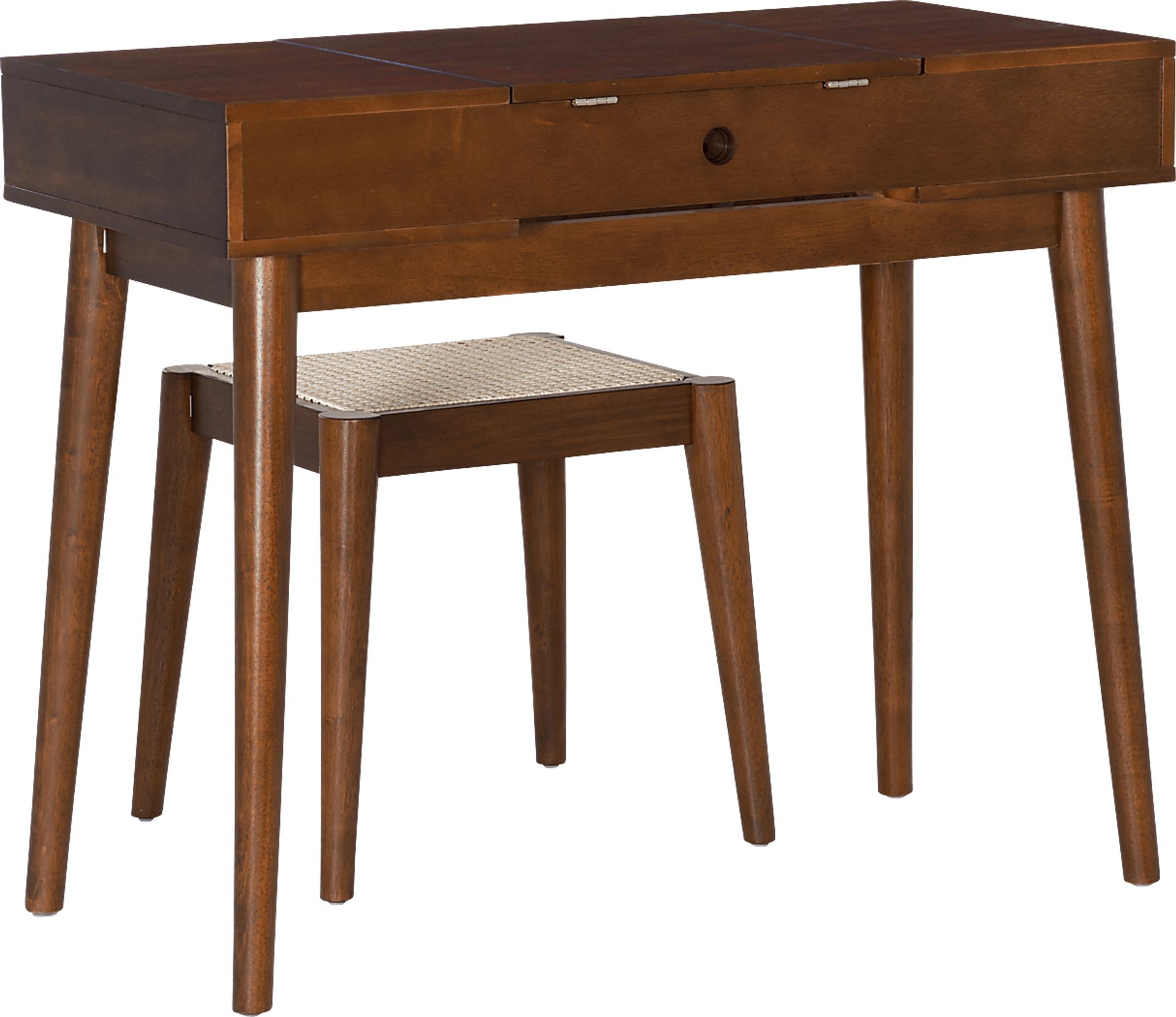 Portsher Walnut Vanity Set - Image 14