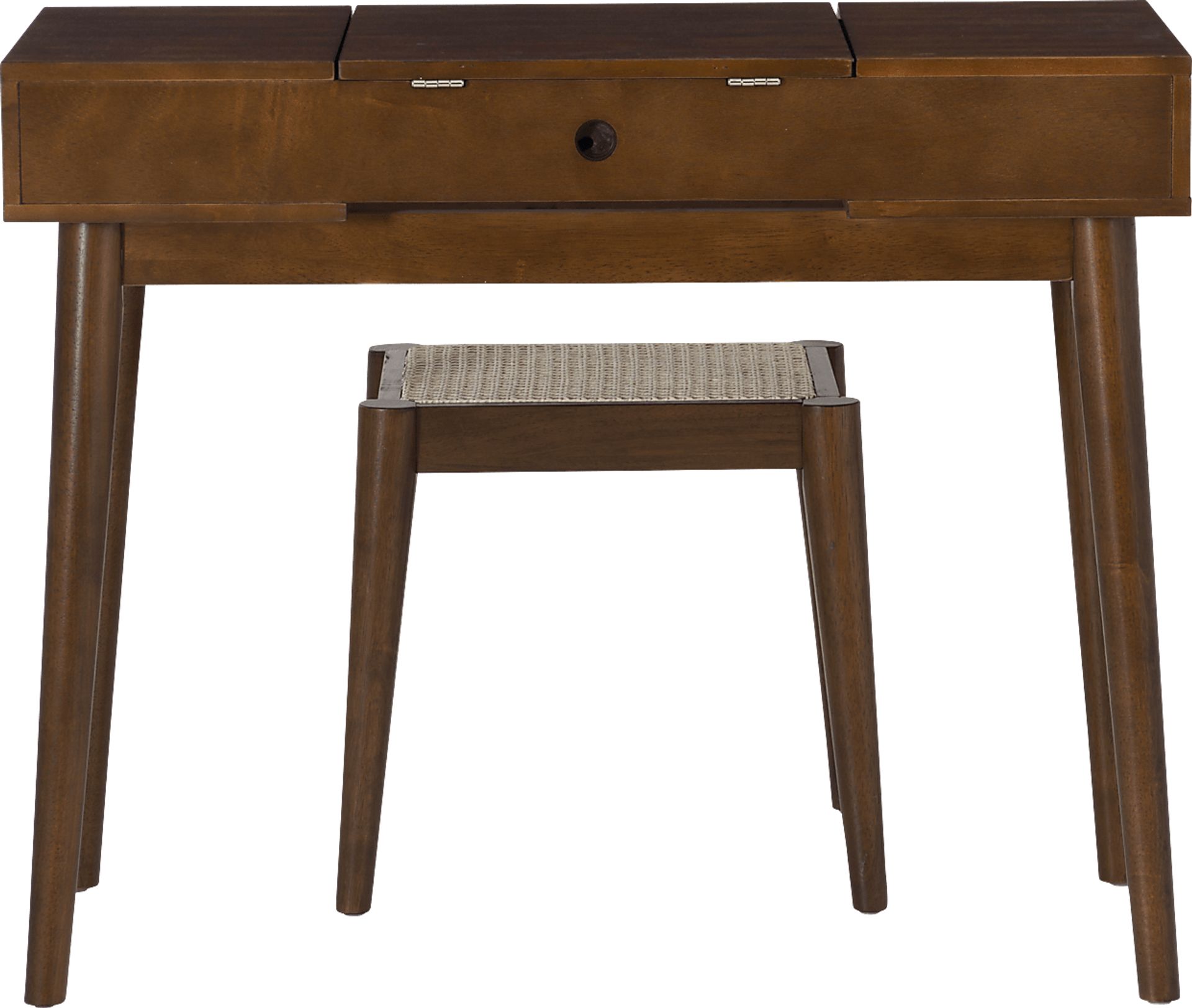 Portsher Walnut Vanity Set - Image 15