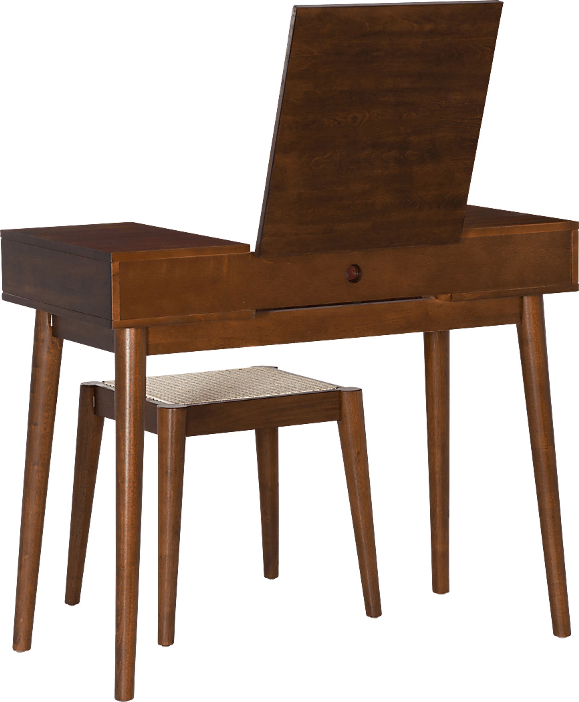 Portsher Walnut Vanity Set - Image 8