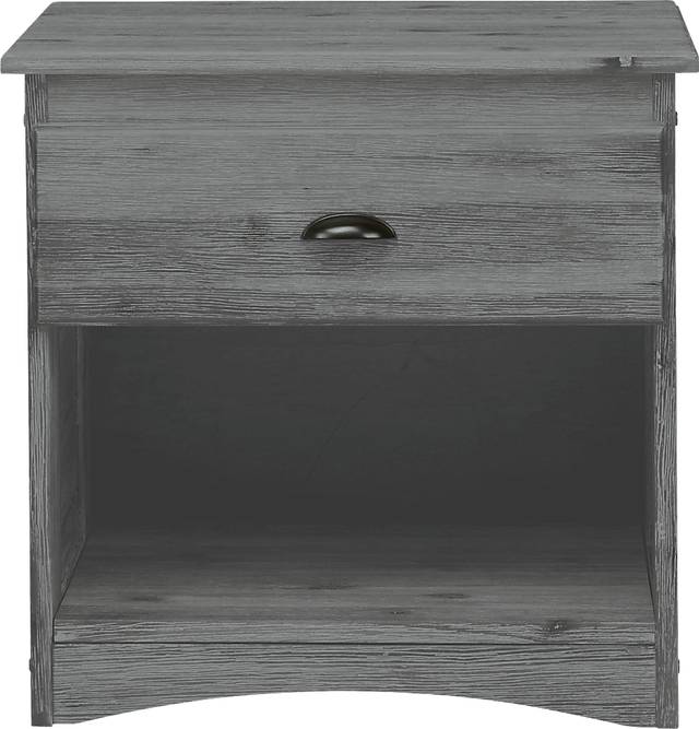 Kids Portside Gray Nightstand - Thumbnail - Image 1