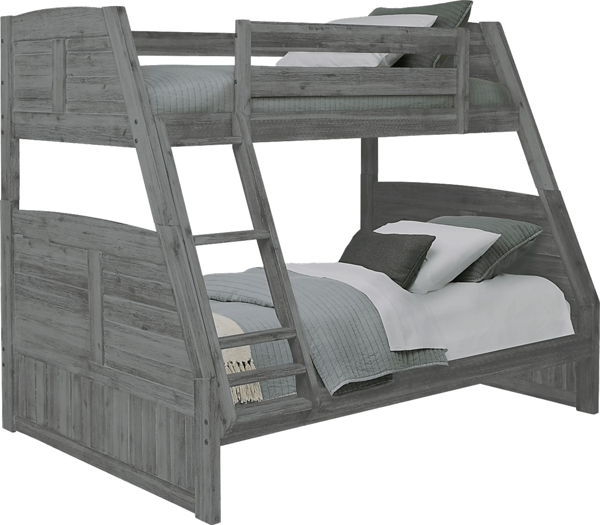 Portside Gray Twin/Full Bunk Bed - Image 1