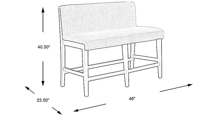 Dimension Image. Please refer to the Dimension Tab on this page for dimension details.