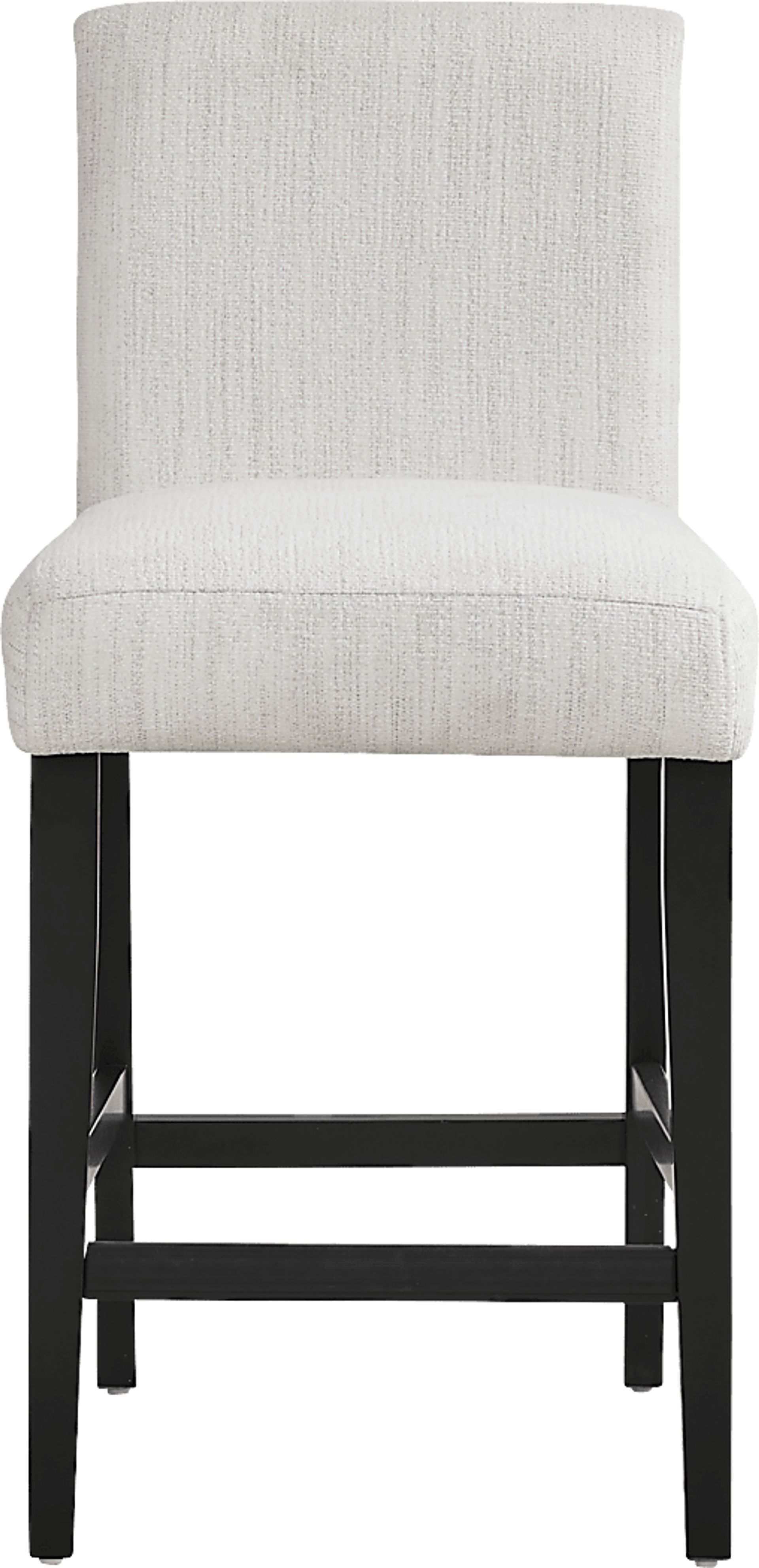 Portsmouth Natural 5 Pc Counter Height Dining Room with Black Stools - Image 5
