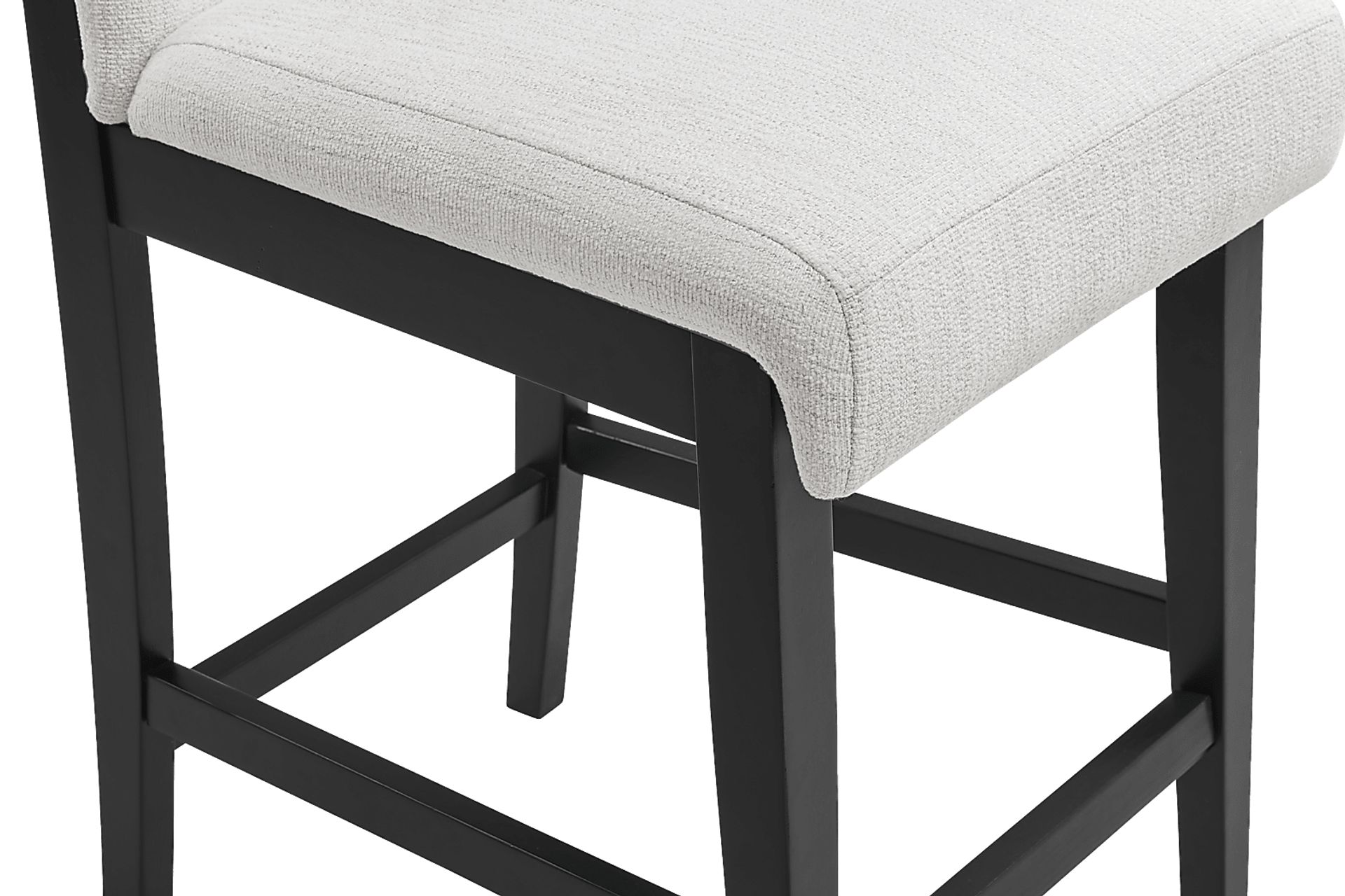 Portsmouth Natural 5 Pc Counter Height Dining Room with Black Stools - Image 6