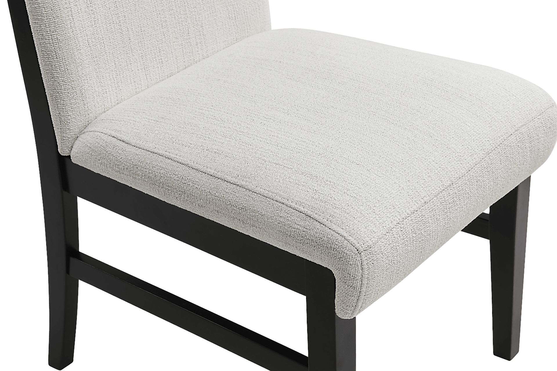 Portsmouth Natural 7 Pc Dining Room with Black Chairs - Image 5