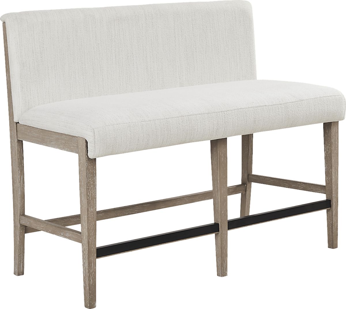 Portsmouth Natural Light Wood Counter Height Bench | Rooms to Go