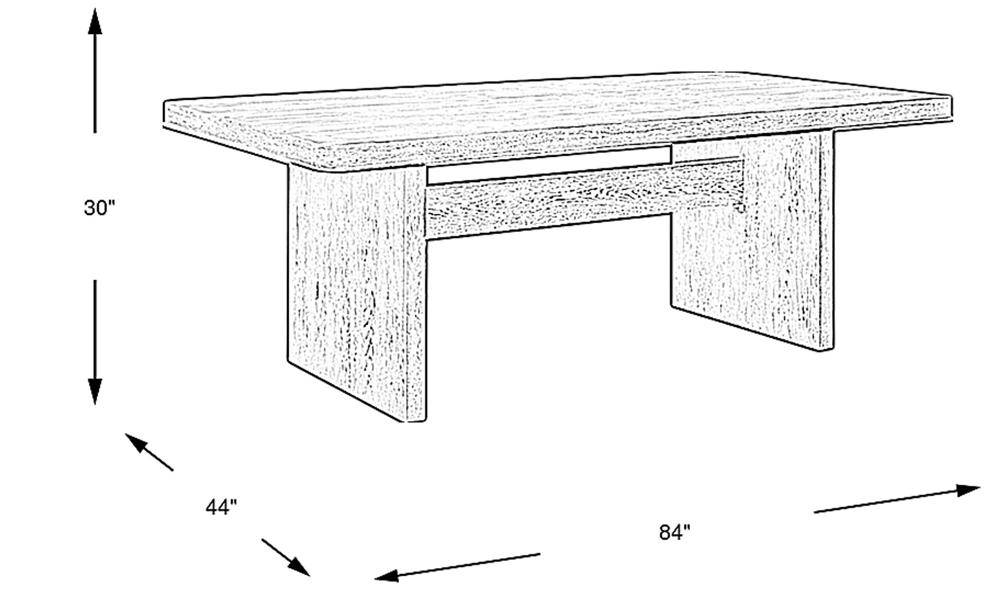 Dimension Image. Please refer to the Dimension Tab on this page for dimension details.