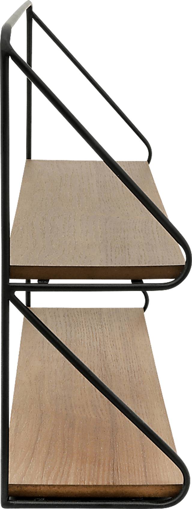 Portview Black Wall Shelf - Thumbnail - Image 3