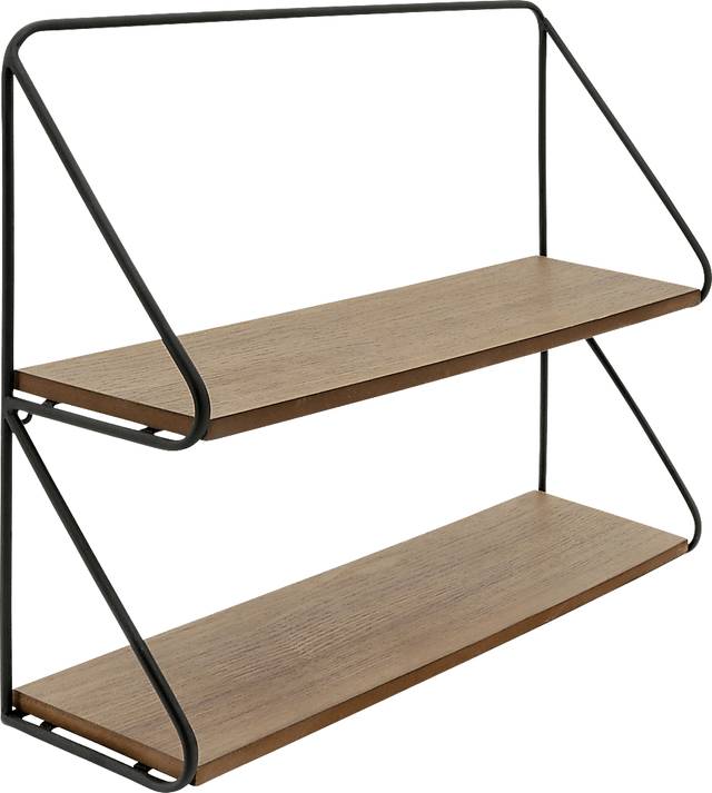 Portview Black Wall Shelf - Thumbnail - Image 4