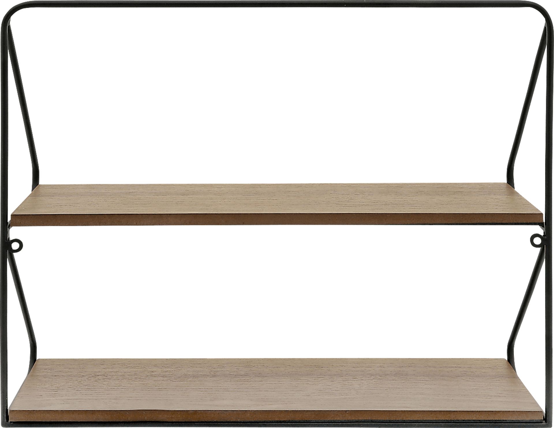 Portview Black Wall Shelf - Image 5