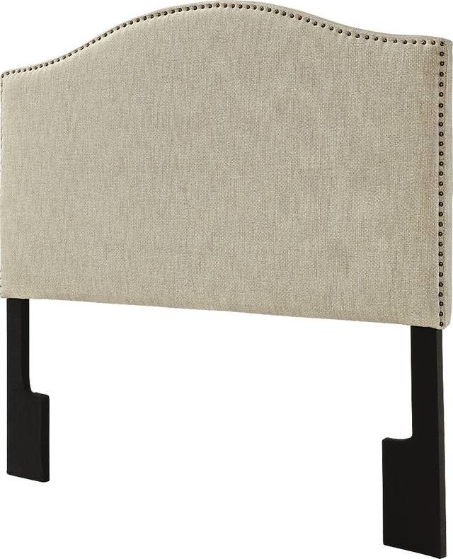 Posey Beige King/California King Headboard - Thumbnail - Image 2