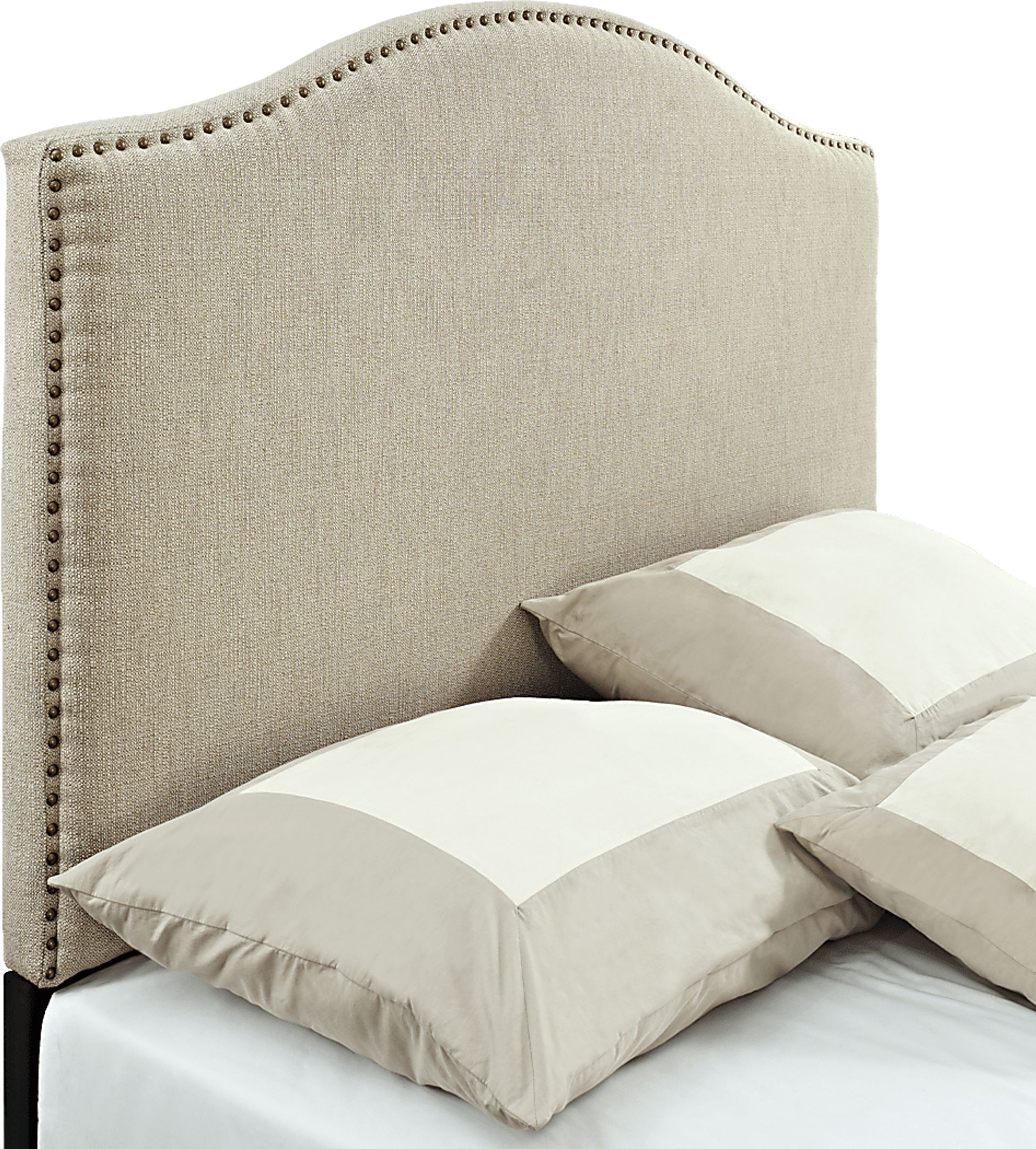 Posey Beige King/California King Headboard - Image 5