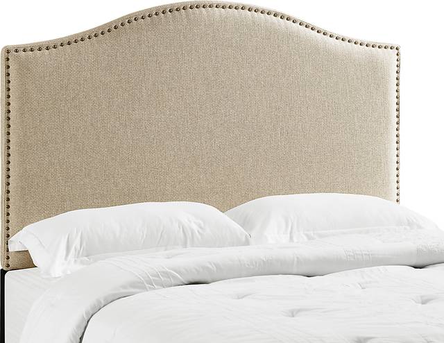 Posey Beige King/California King Headboard - Thumbnail - Image 6