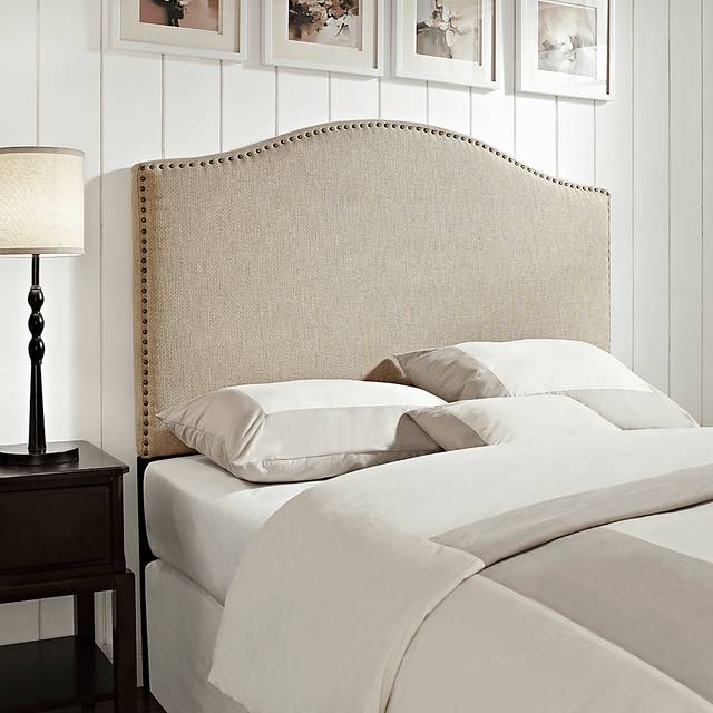 Posey Beige King/California King Headboard - Thumbnail - Image 7