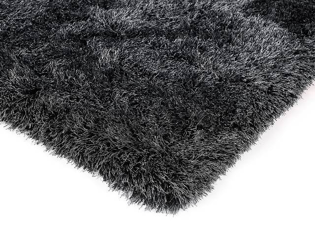 Posh Place Midnight Black 5' x 8' Rug - Thumbnail - Image 2