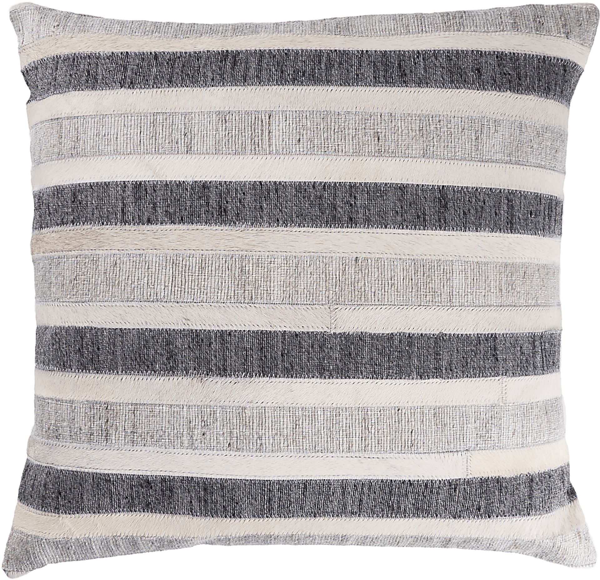 Posieten Gray Throw Pillow - Image 3
