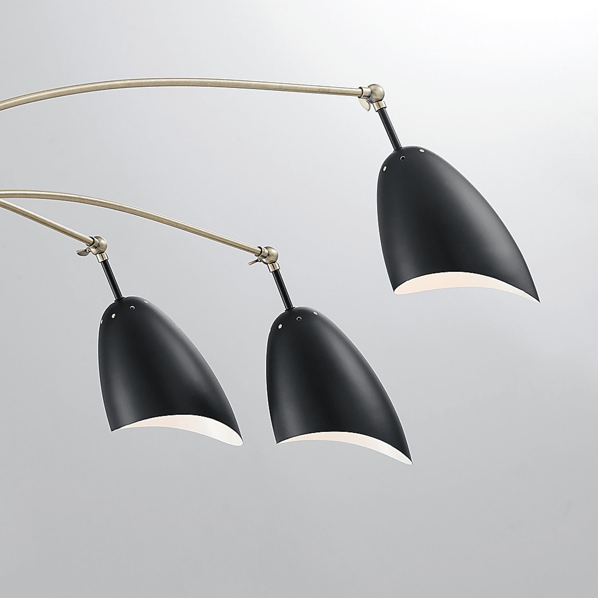 Possee Place Black Floor Lamp - Image 2