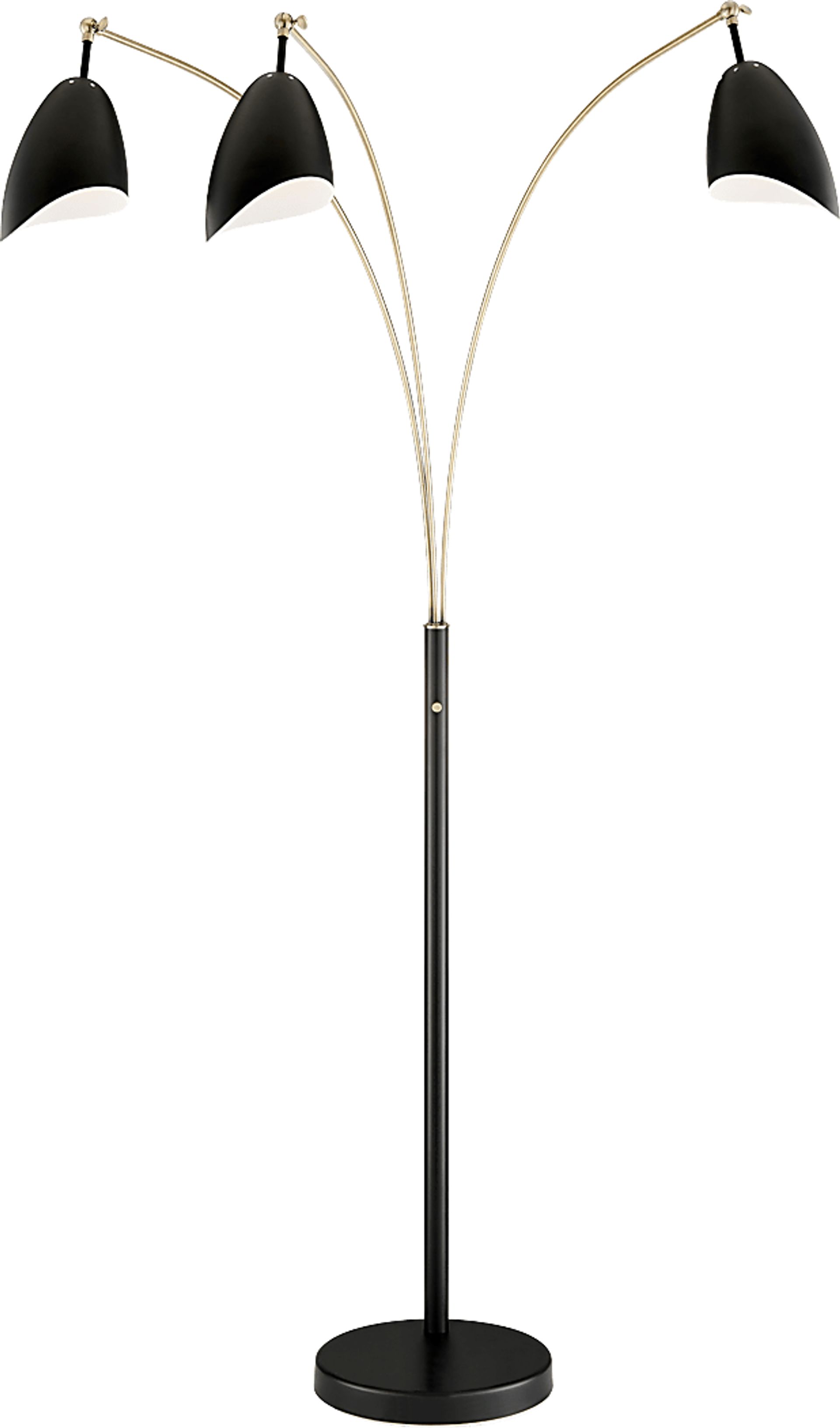Possee Place Black Floor Lamp - Image 1