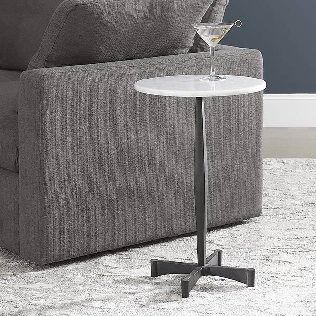 Postwaite White Accent Table - Thumbnail - Image 3