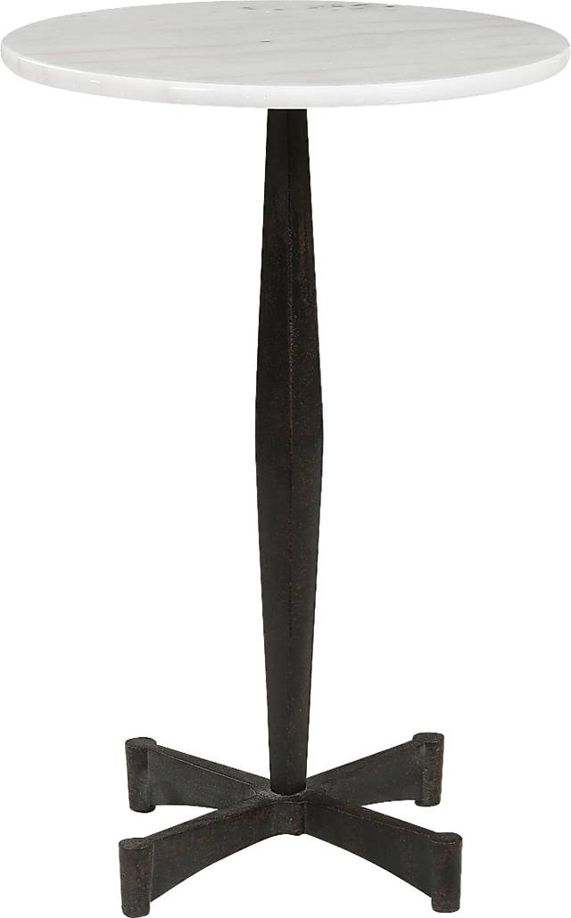 Postwaite White Accent Table - Thumbnail - Image 1
