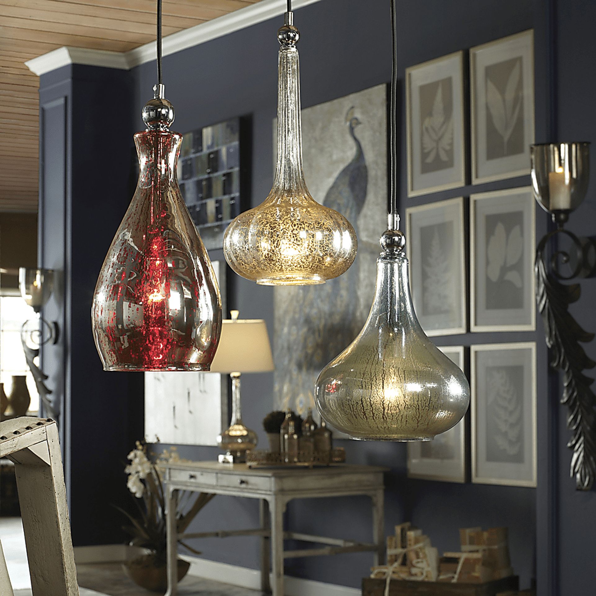 Pottero Silver Chandelier - Image 2