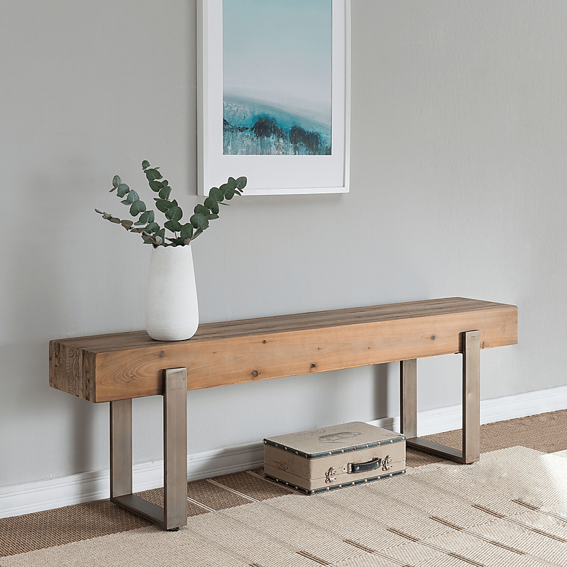 Powderly Natural Accent Bench - Image 4