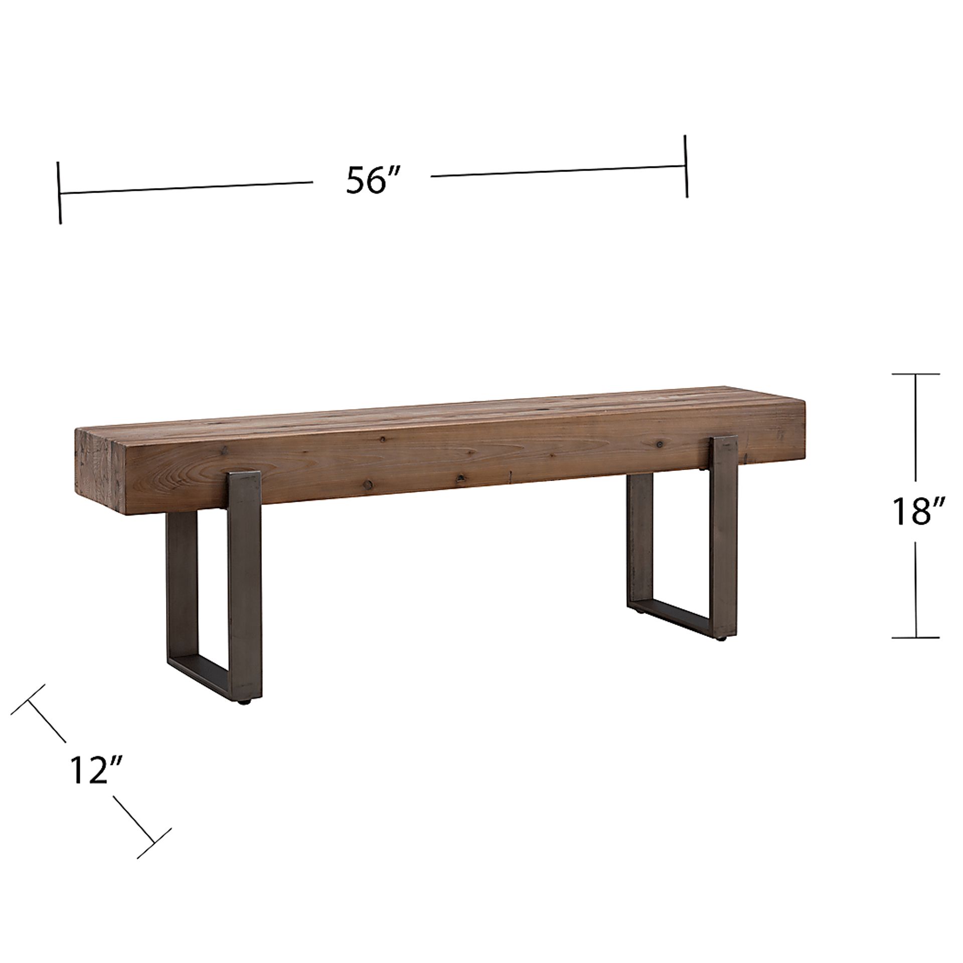 Powderly Natural Accent Bench - Image 5