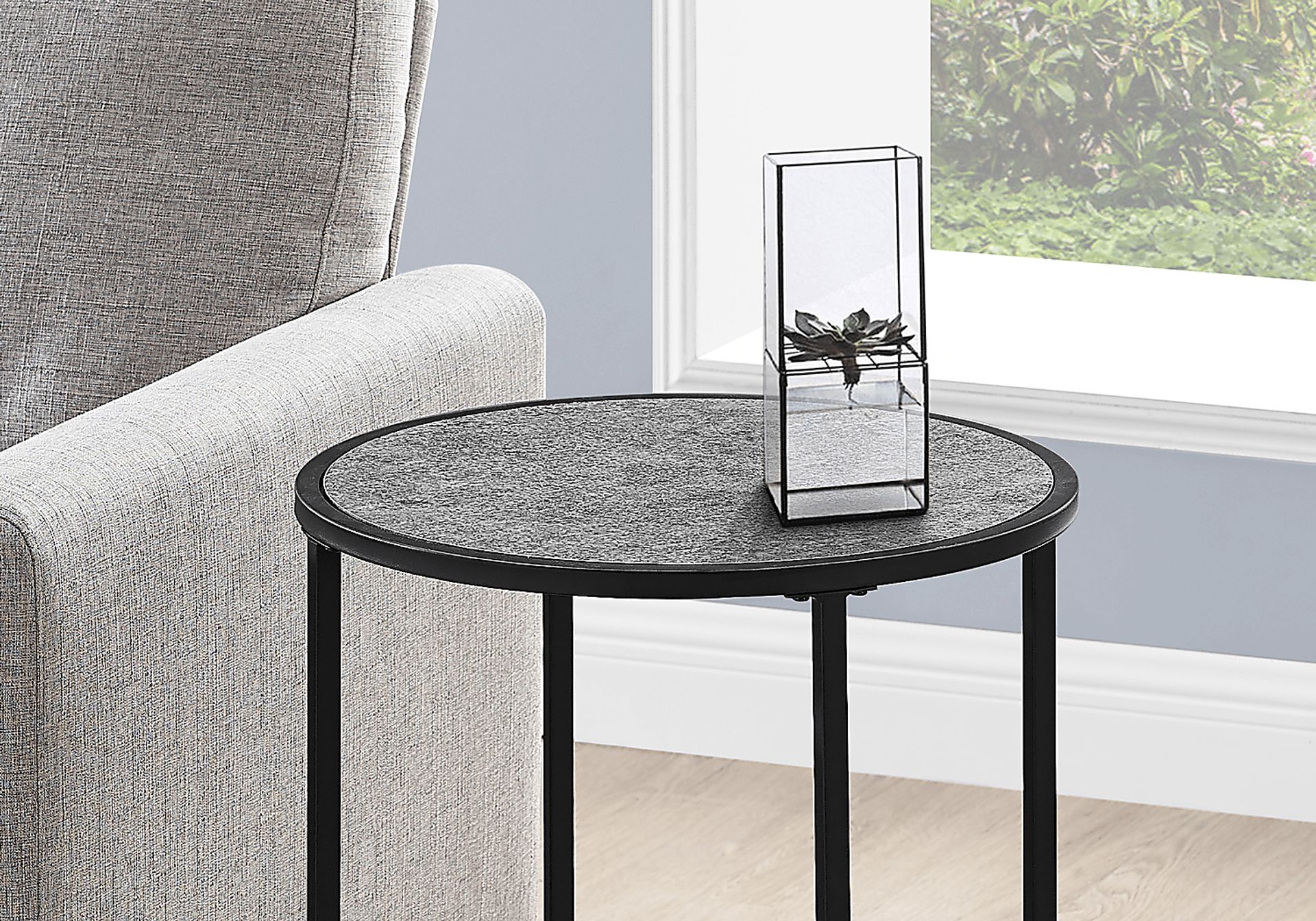 Powellpark Gray Accent Table - Image 3