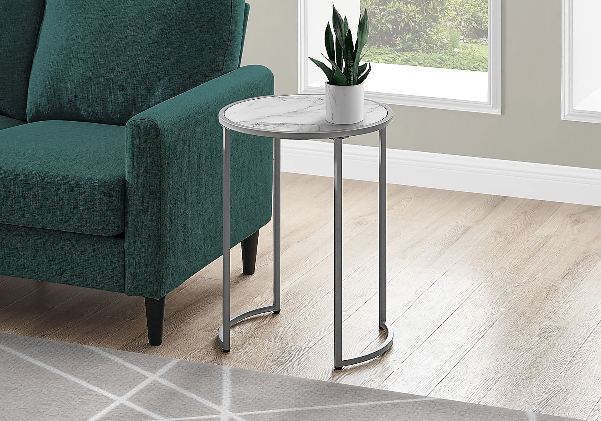 Powellpark White Accent Table - Image 2