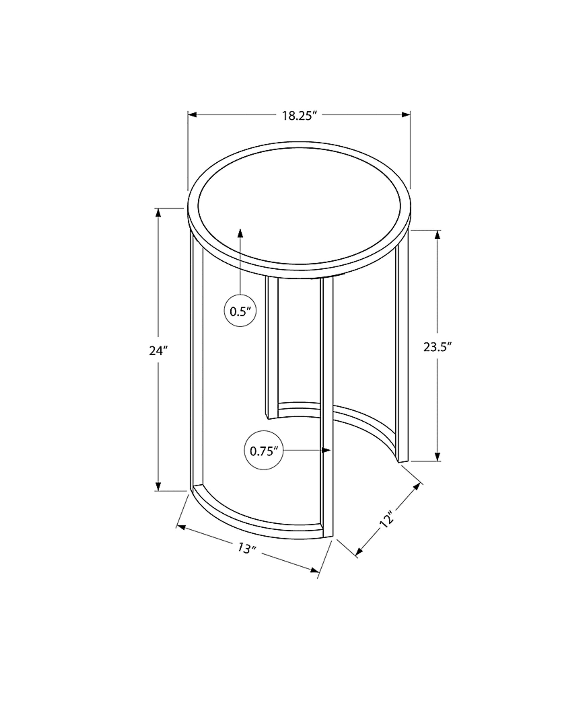Powellpark White Accent Table - Image 4