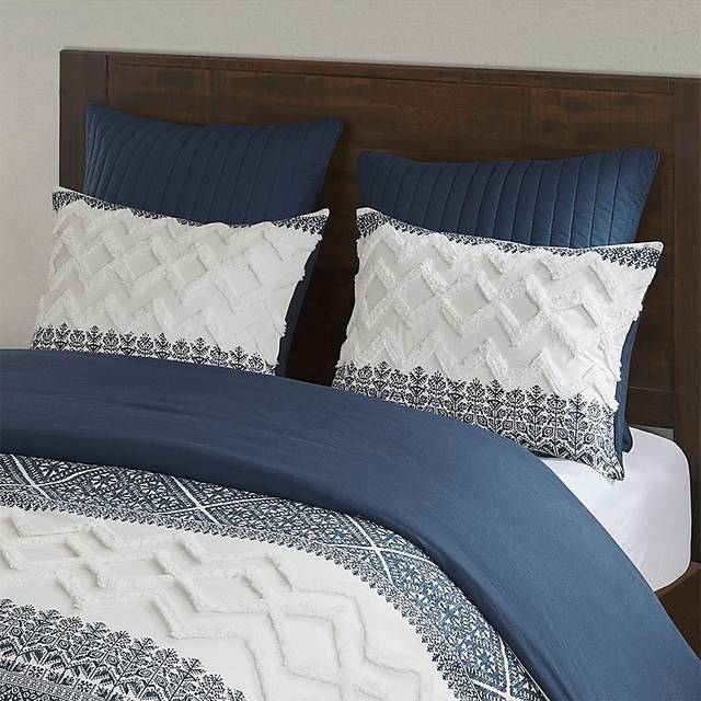 Poweshick Navy 3 Pc King/California King Duvet Set - Thumbnail - Image 12