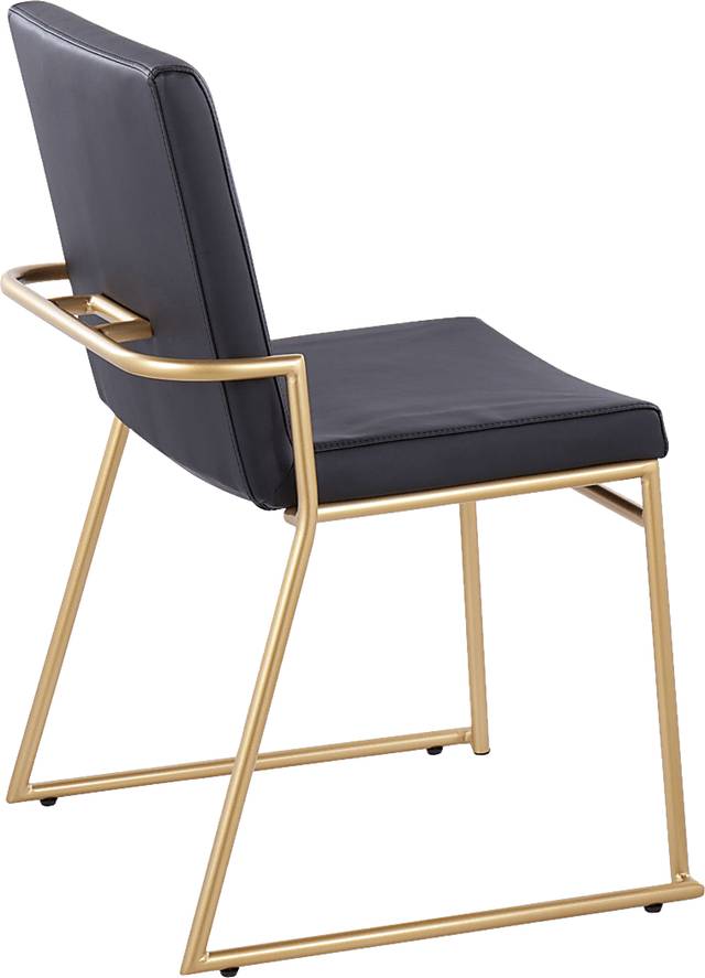Powhatan I Black Dining Chair, Set of 2 - Thumbnail - Image 5
