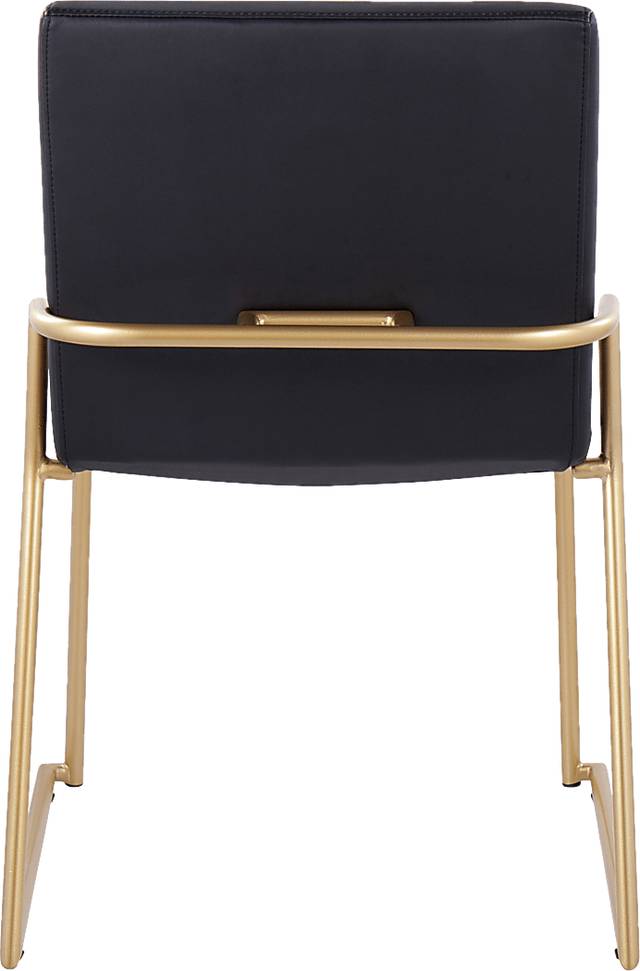 Powhatan I Black Dining Chair, Set of 2 - Thumbnail - Image 7