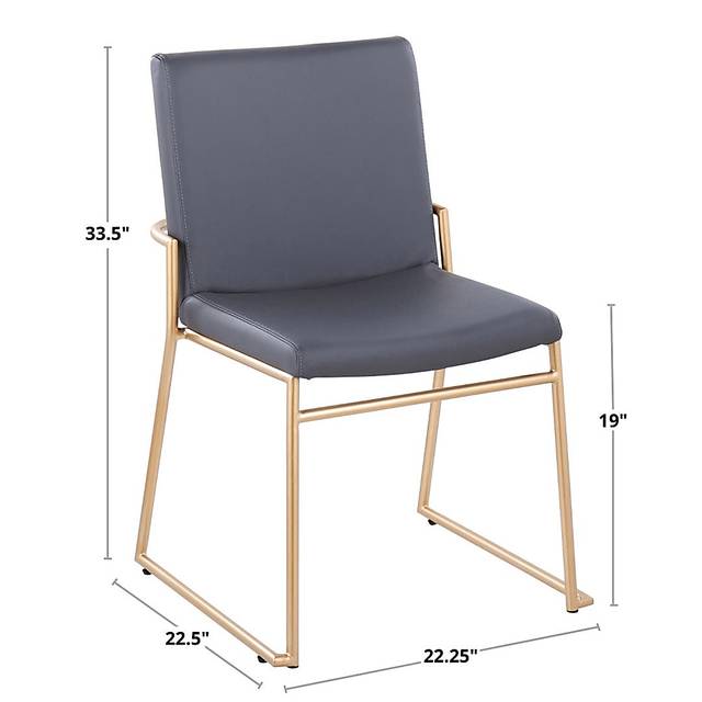 Powhatan I Gray Dining Chair, Set of 2 - Thumbnail - Image 11