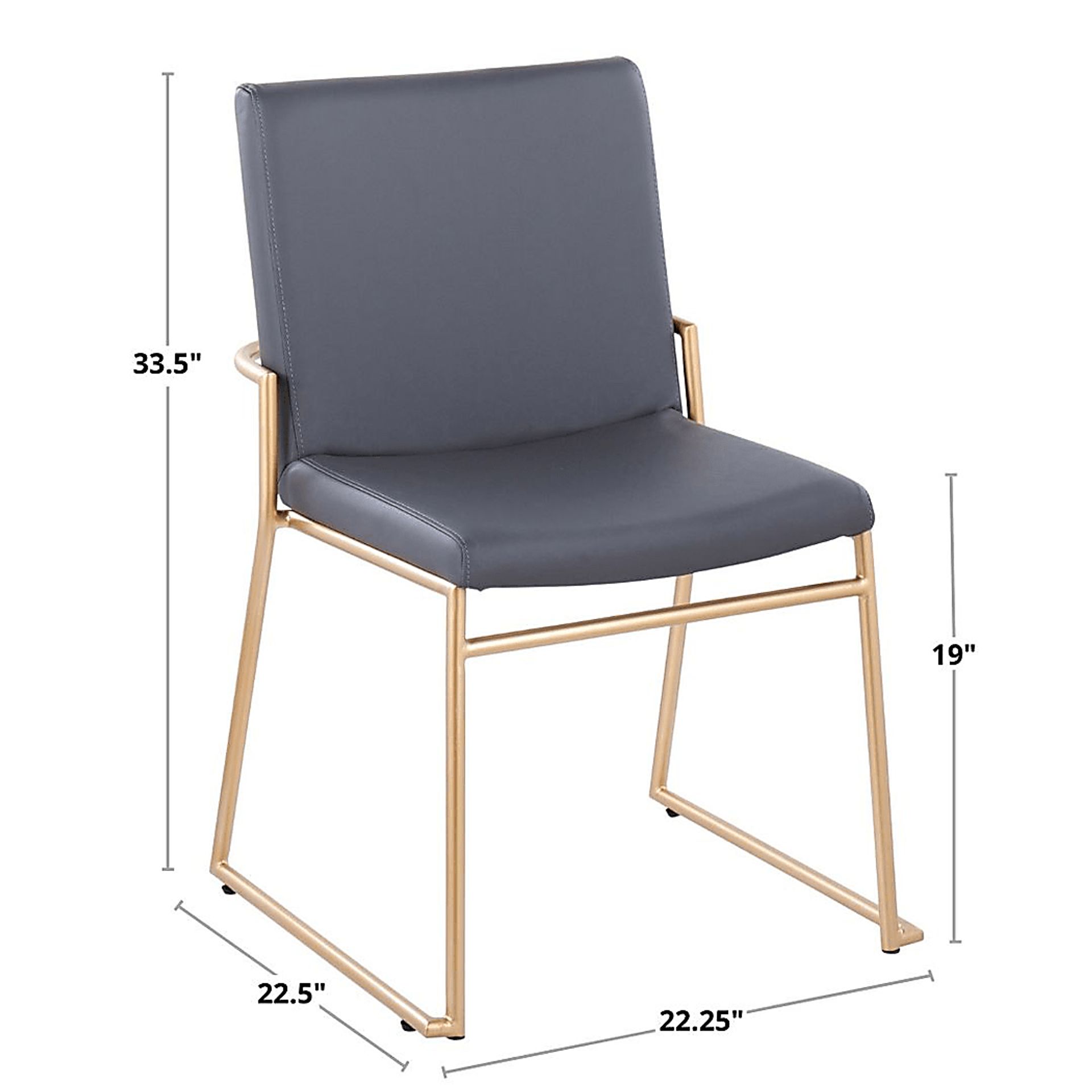 Powhatan I Gray Dining Chair, Set of 2 - Image 11