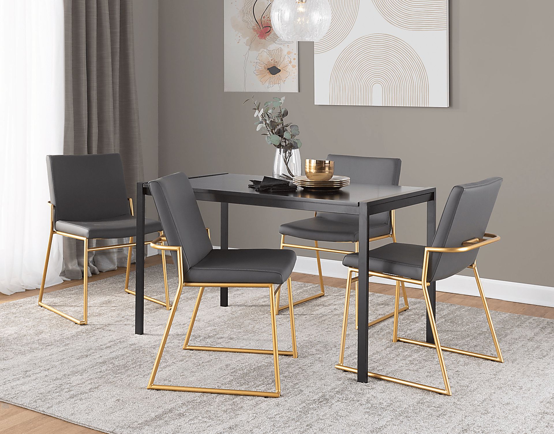 Powhatan I Gray Dining Chair, Set of 2 - Image 3