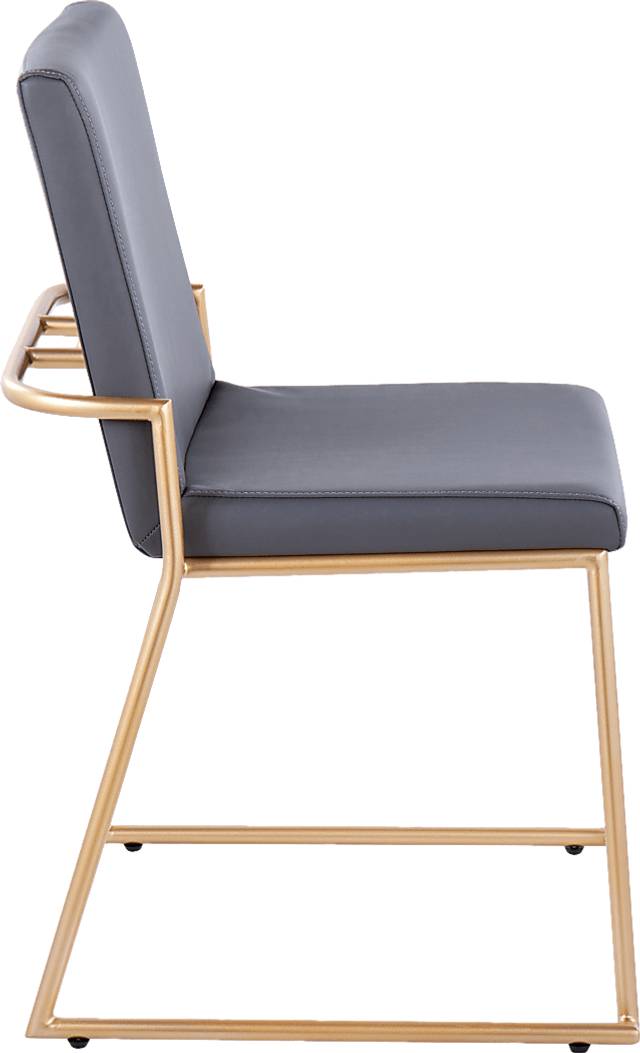 Powhatan I Gray Dining Chair, Set of 2 - Thumbnail - Image 5