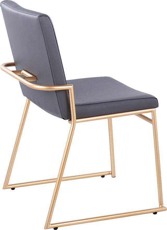 Powhatan I Gray Dining Chair, Set of 2 - Thumbnail - Image 8