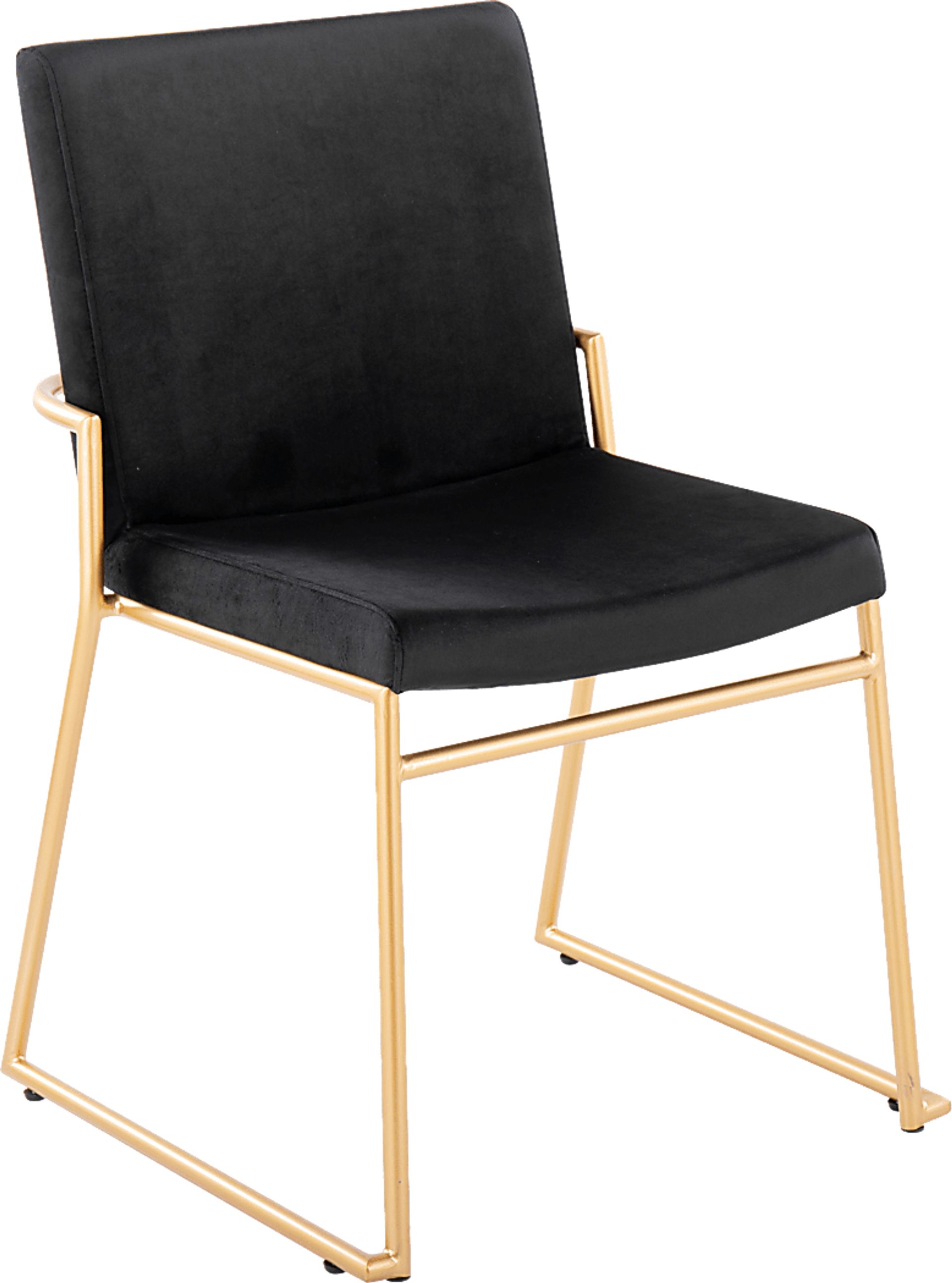 Powhatan II Black Dining Chair, Set of 2 - Image 2