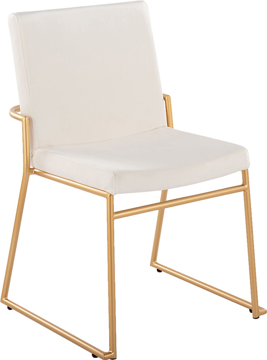 Powhatan II Cream Dining Chair, Set of 2