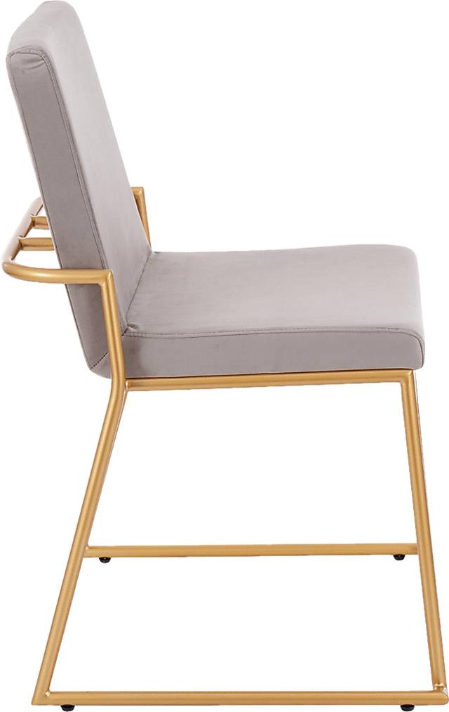 Powhatan II Gray Dining Chair, Set of 2 - Thumbnail - Image 3