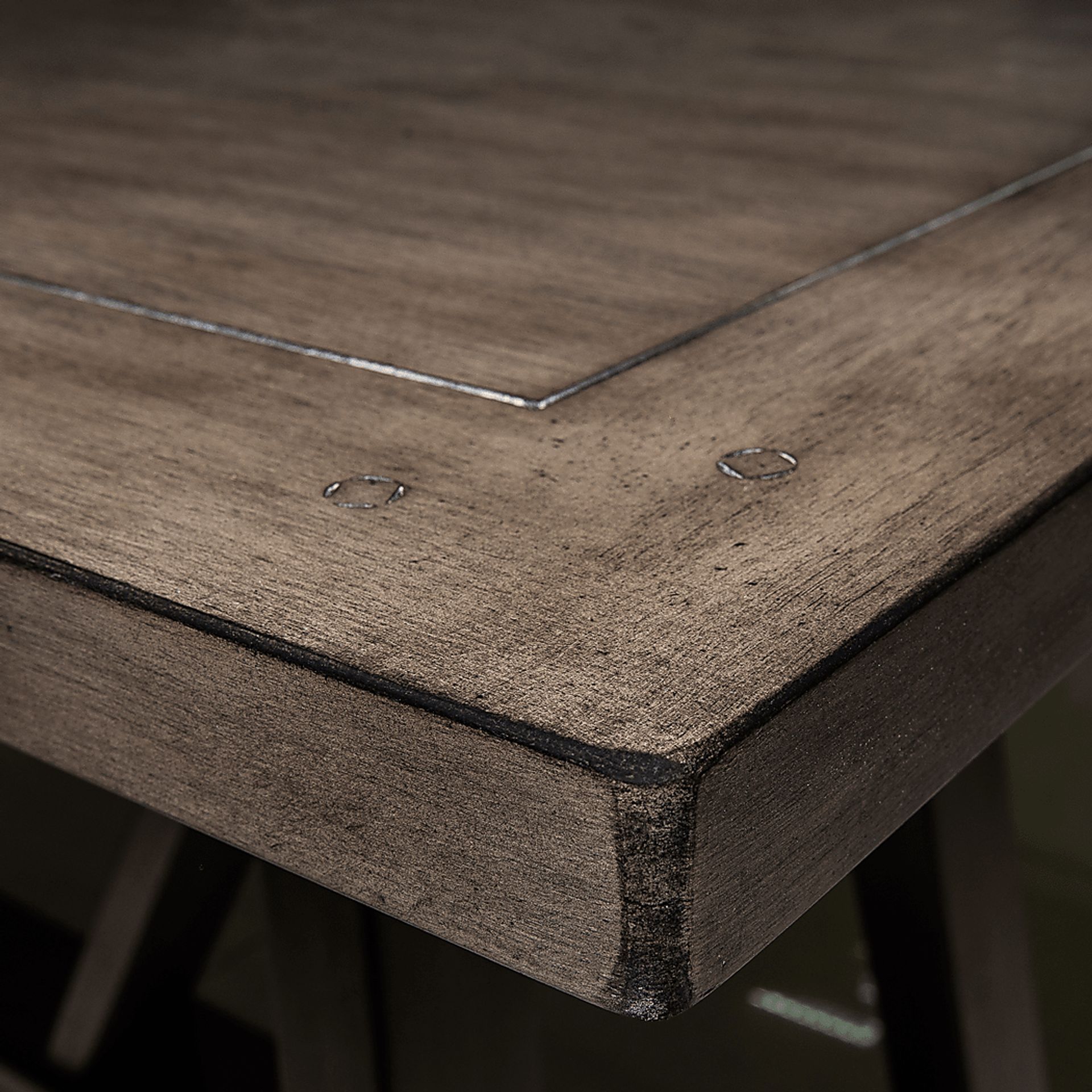 Poynette Gray Dining Table - Image 6