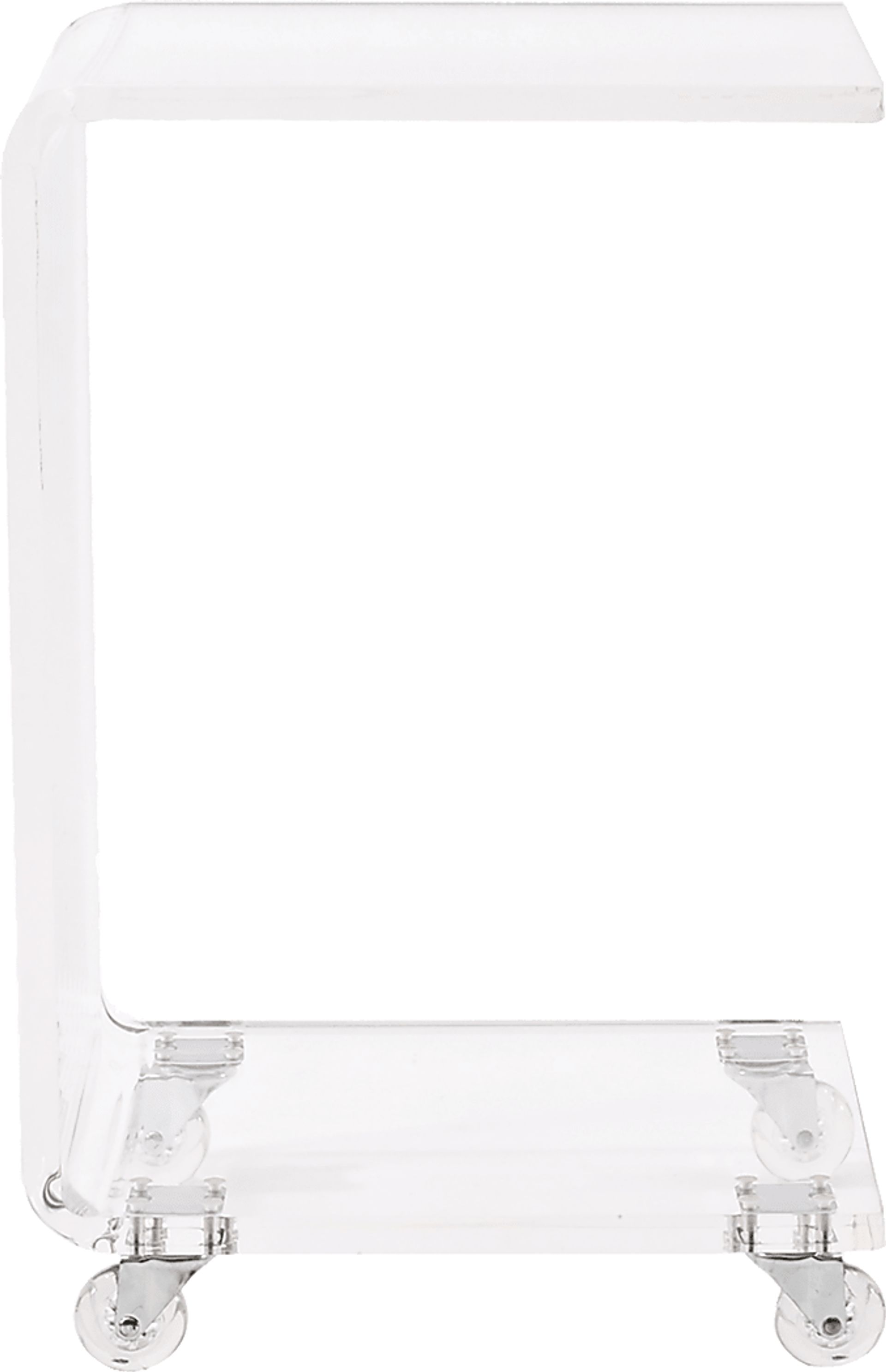 Praigla Clear Accent Table - Image 1