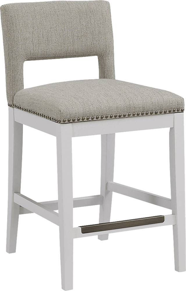 Praro Beige Counter Stool - Thumbnail - Image 1