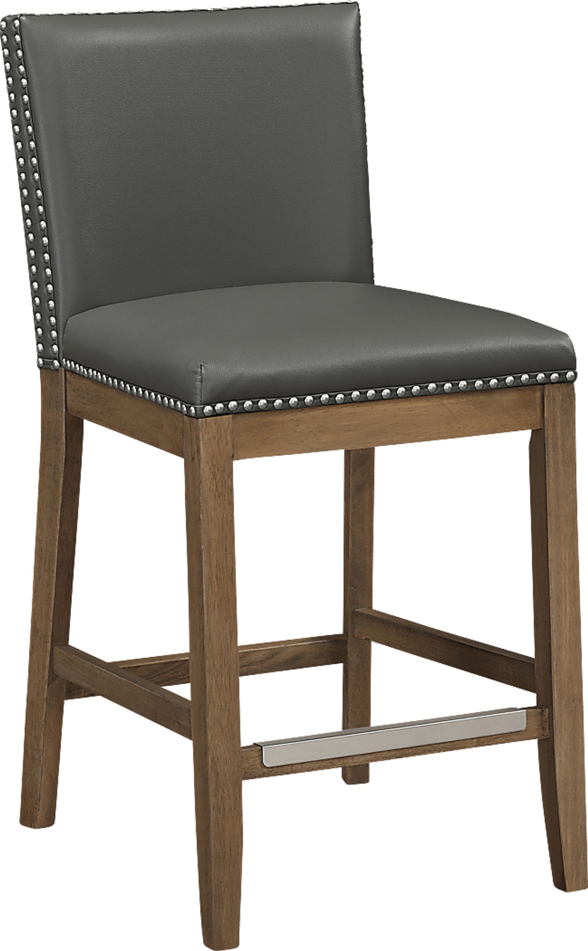 Praro Charcoal Counter Stool - Image 1