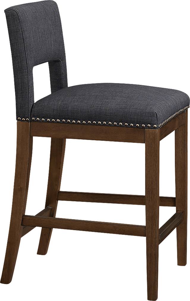 Praro Gray Counter Stool - Thumbnail - Image 3